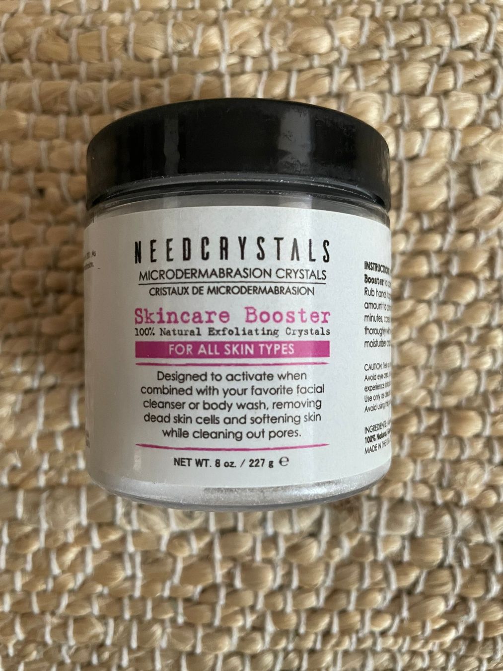 Cura del viso: NeedCrystals Microdermabrasion Crystals – Usato da Bern venduto da Leer.gut