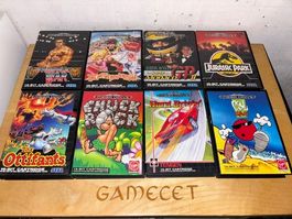 Sega Mega Drive Lot Spielesammlung Bundel
