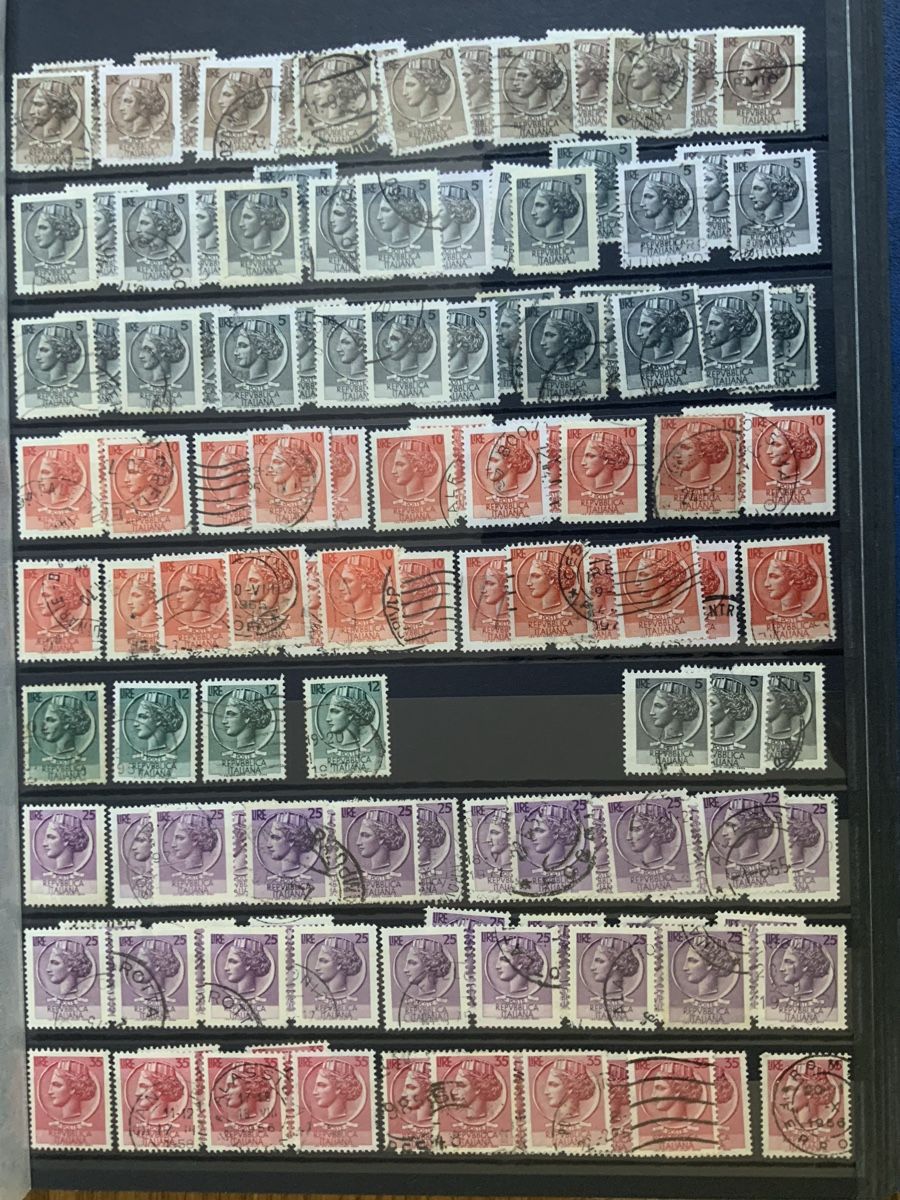 Tous les timbres: Italien Briefmarken – D'occasion à Binningen par chr_cr5n 8