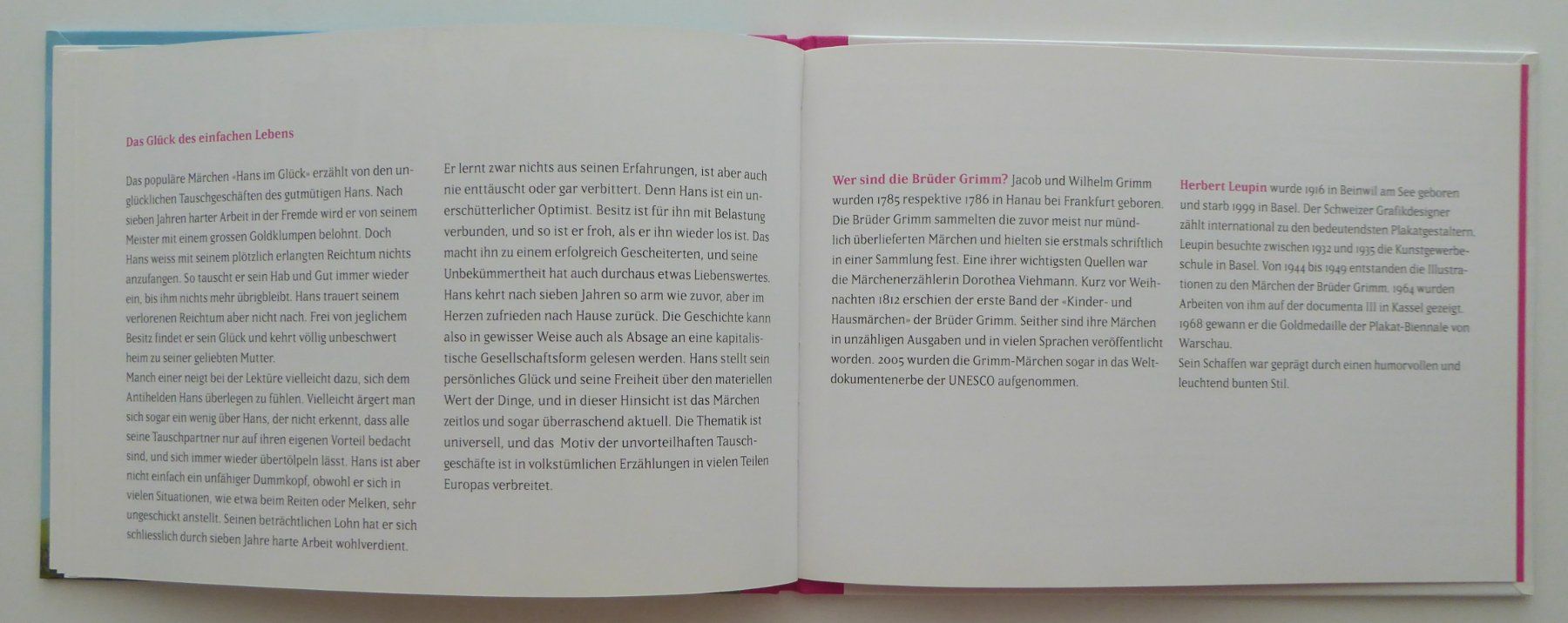 Bücher: Märlibuch Hans im Glück – Gebraucht aus Aesch BL von Kauri1 8
