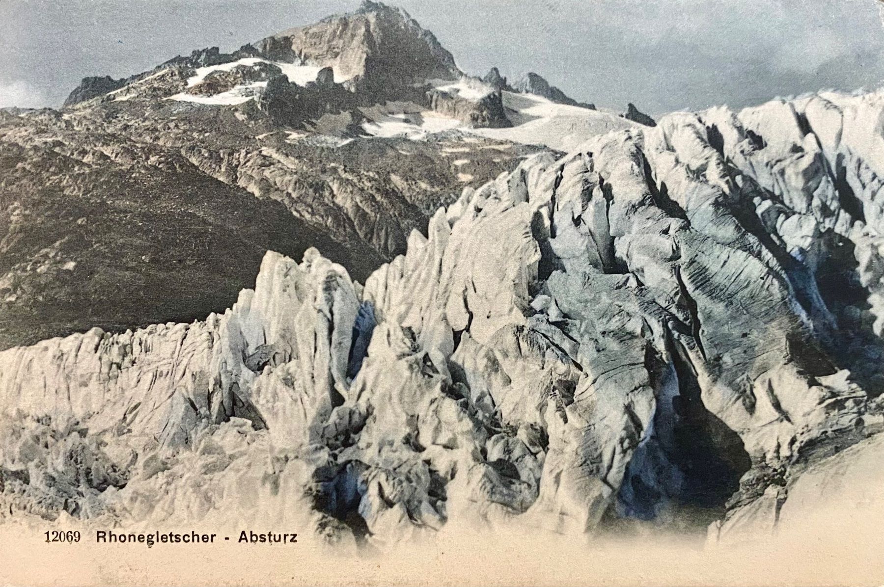 Cartoline postali: Rhonegletscher Absturz - Gletscher - Natur – Usato da Root venduto da ENGLAND-TREASURES 1