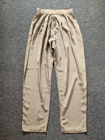 fliessende Vintage Silber Hose Made in USA