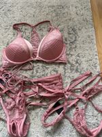 Hunkemöller Dessous Set rosa Grösse 70C Slip S neuwertig
