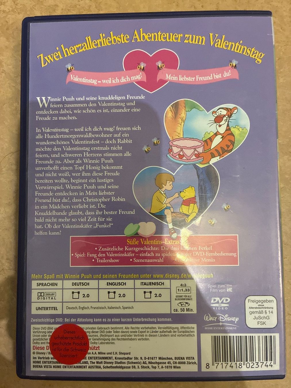 Tous les DVDs: Winnie Puuh DVD - Valentinstag Special – D'occasion à Guntershausen par Gloominati 1