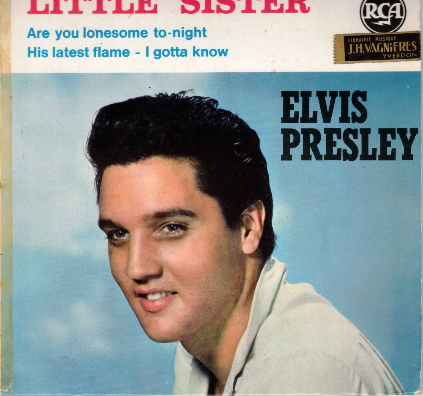 Dischi in vinile: Elvis Presley  --  Little Sister   Single7  EP – Usato da Rheinau venduto da thespecials