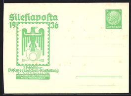 Breslau, Postwertzeichen-Ausstellung Sil