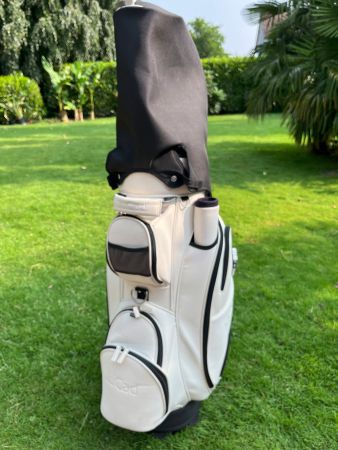 JuCad Golftasche weiss/schwarz - Top Zustand, wenig grbrauch