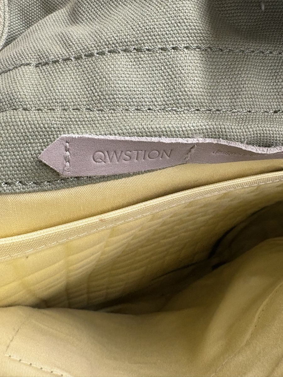 Qwstion Borse: QWSTION Shopper Tasche hellgrün – Usato da Zürich venduto da Evesophie 1