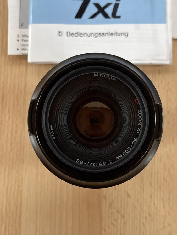 Minolta Fotocamera: Minolta Dynax 7xi mit 28-80mm und 80-200mm Objektiven – Usato da Hittnau venduto da rh2000 1