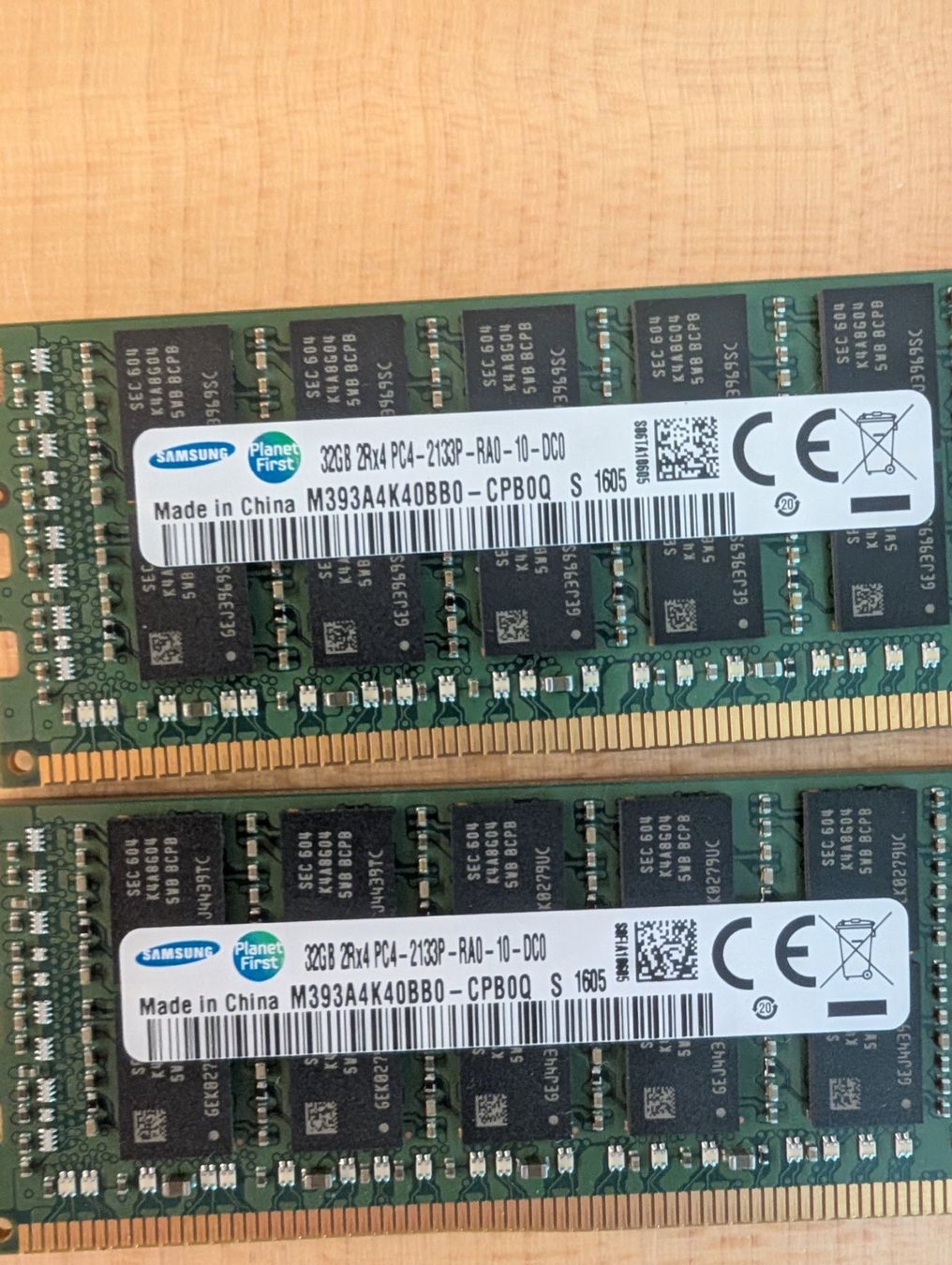 Samsung Memoria / RAM: Server RAM 32GB Samsung RDIMM – Usato da Cham venduto da mar_96j8 1