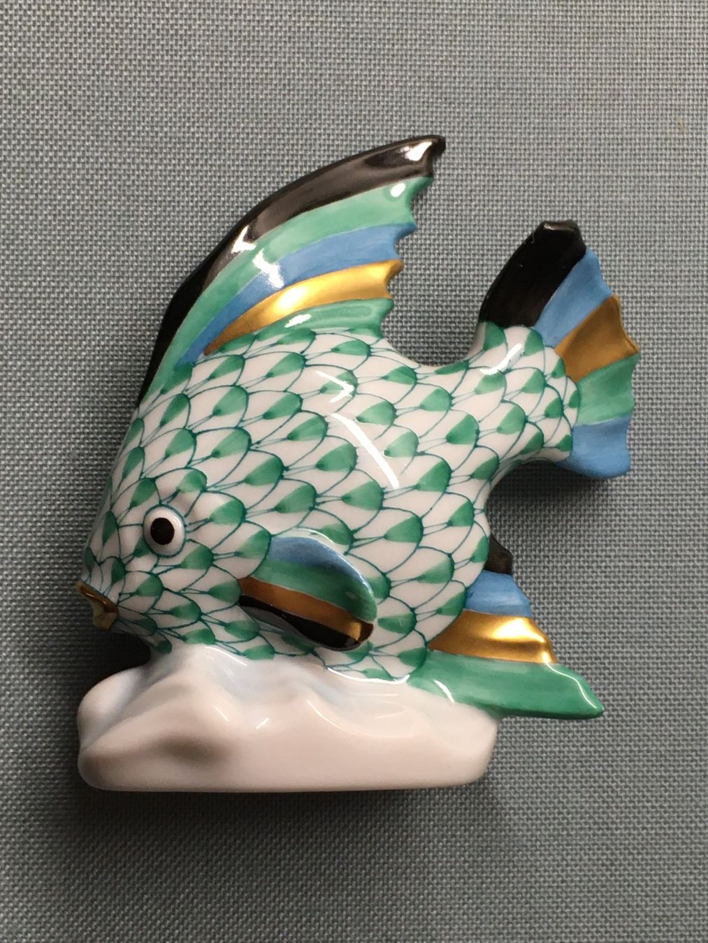 Herend Statuette: Herend Fisch – Nuovo (secondo la descrizione) da zürich venduto da Cf8000