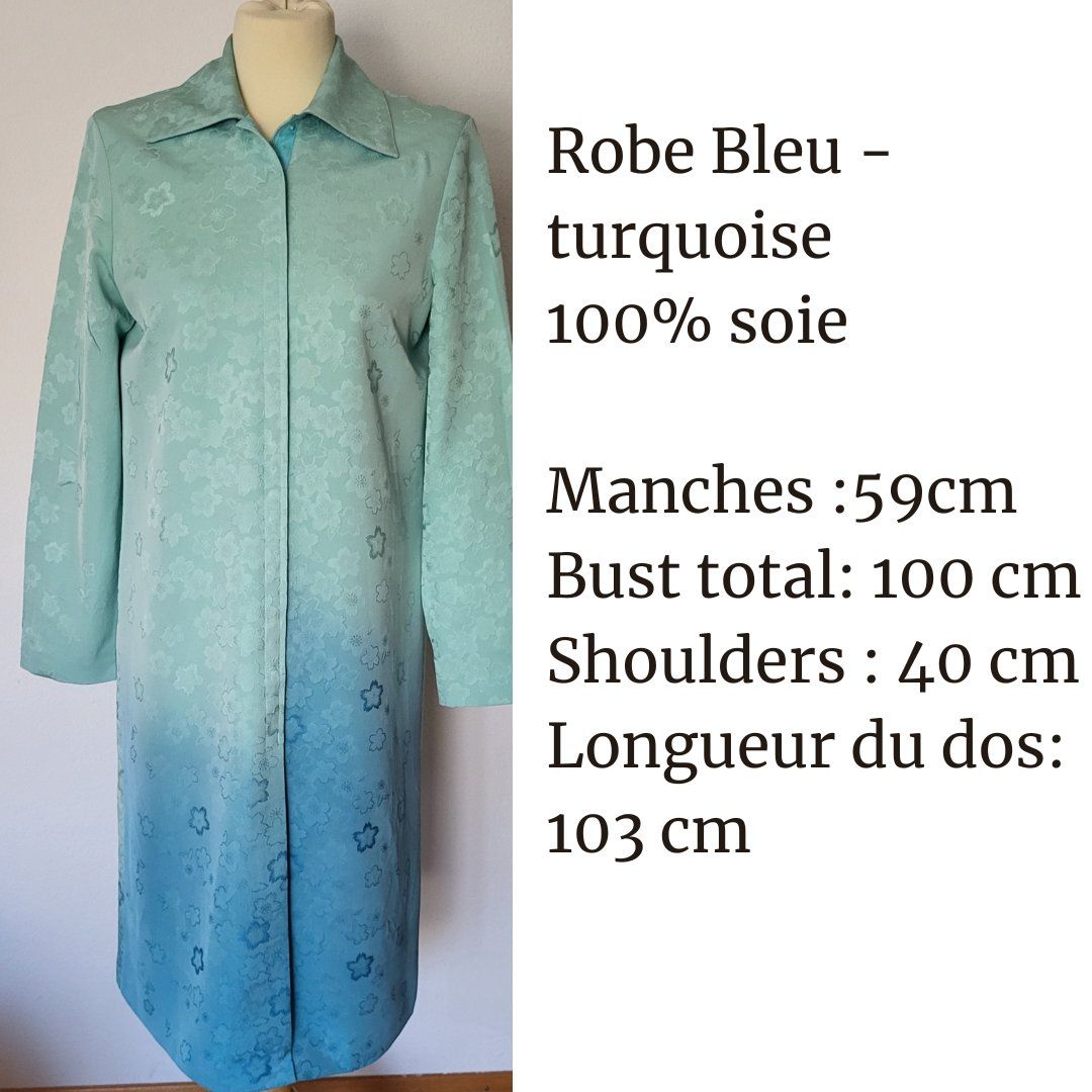 Vestiti: Robe -chemise en soie – Nuovo e nell'imballaggio originale da Fribourg venduto da VictoriaShop7 5
