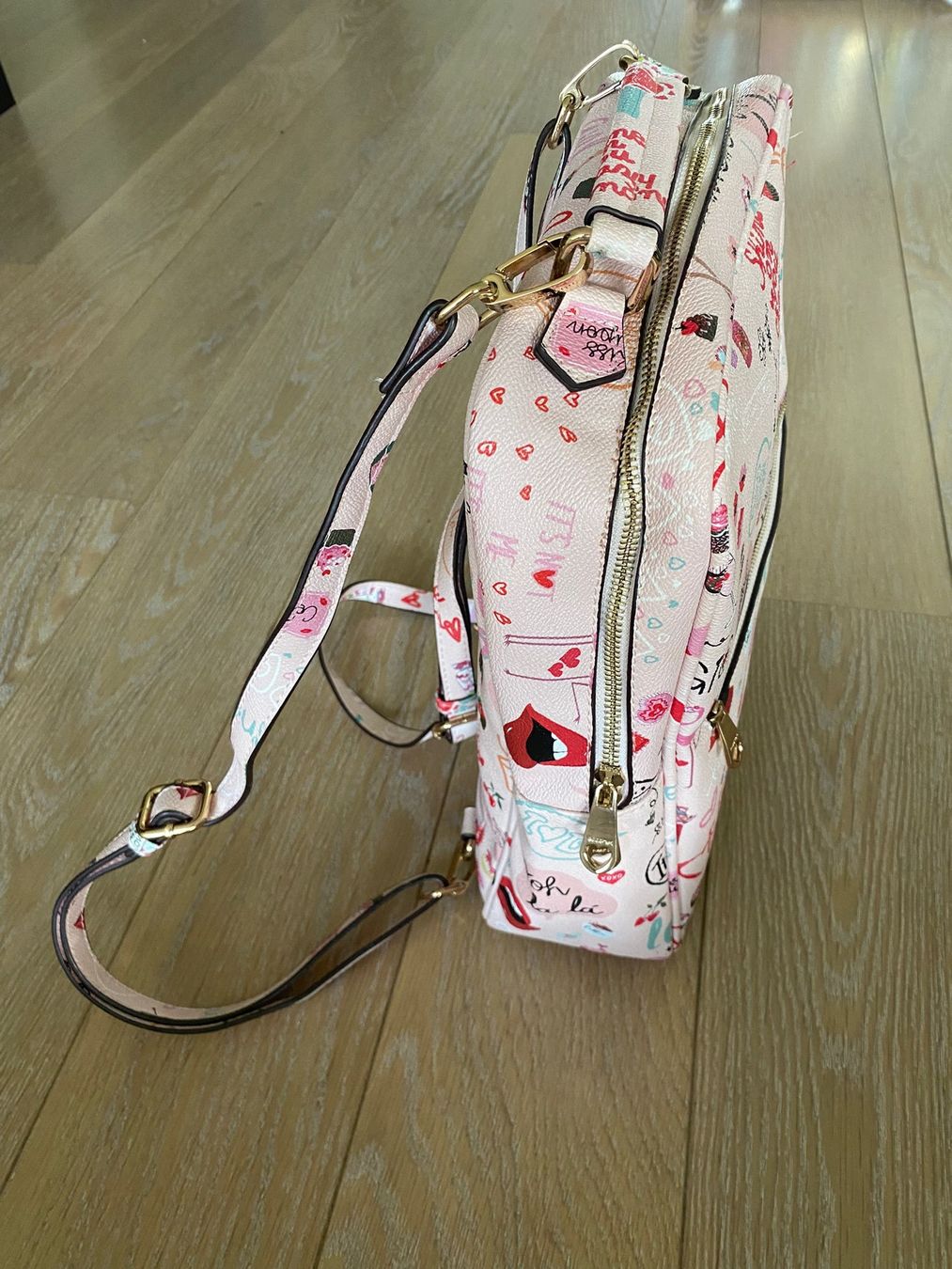 Zaini: Parfois 2-in-1 Rucksack / Handtasche rosa – Usato da Wädenswil venduto da coconut1289 1