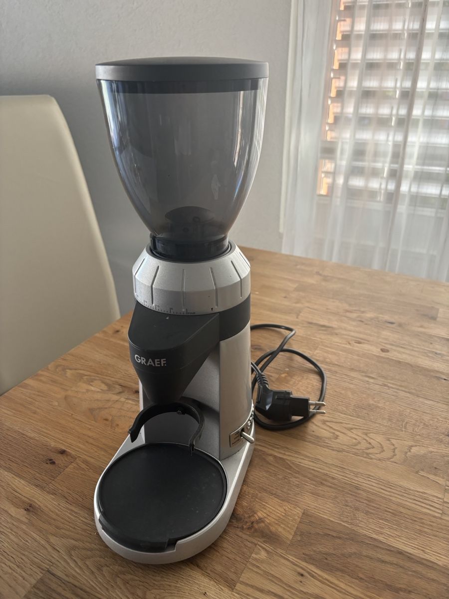 Graef Küchengeräte: Graef Kaffeemühle Silber - guter Zustand – Gebraucht aus Pfäffikon ZH von so.ni
