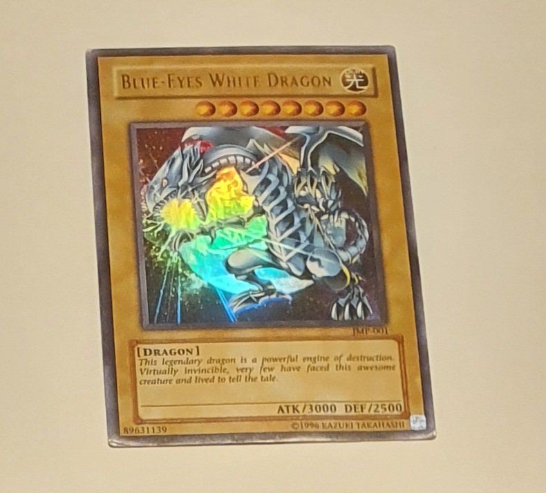 BlueEyes White Dragon Shonen Jump Ultra Rare Promo JMP001 Kaufen auf Ricardo