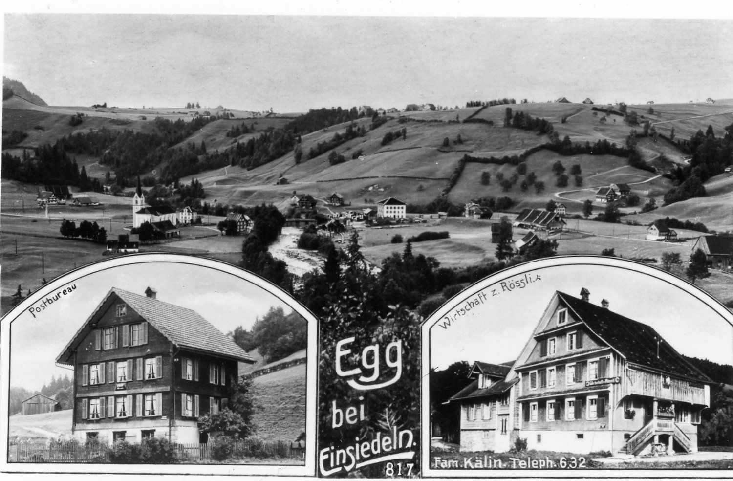 Cartoline postali: Egg bei Einsiedeln SZ – Usato da Einsiedeln venduto da otm_7s5v