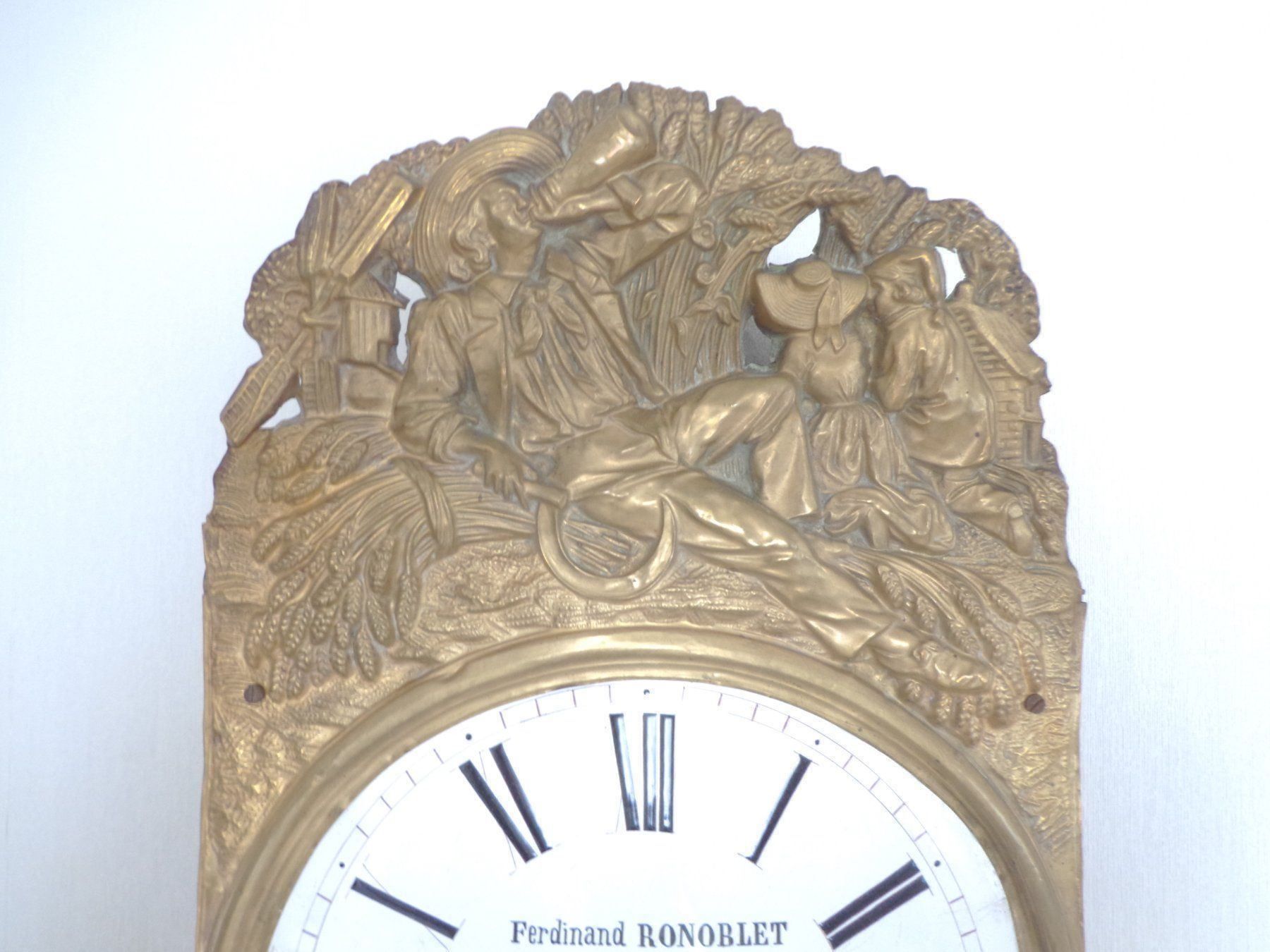 Orologi da terra & Orologi da parete: Comtoise Morez Burgunder Uhr wohnfertig – Usato da Würenlingen venduto da reneda777 6
