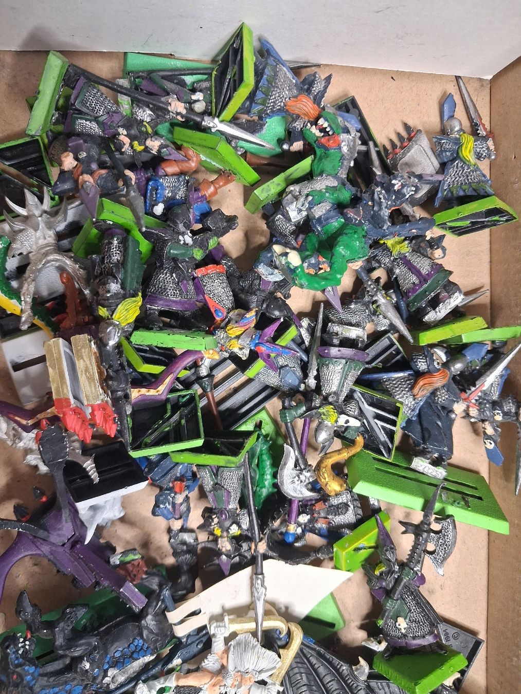 Kit di modellismo & Modellini statici: Warhammer Dark Elves vintage box – Usato da Sion venduto da lio_xt57