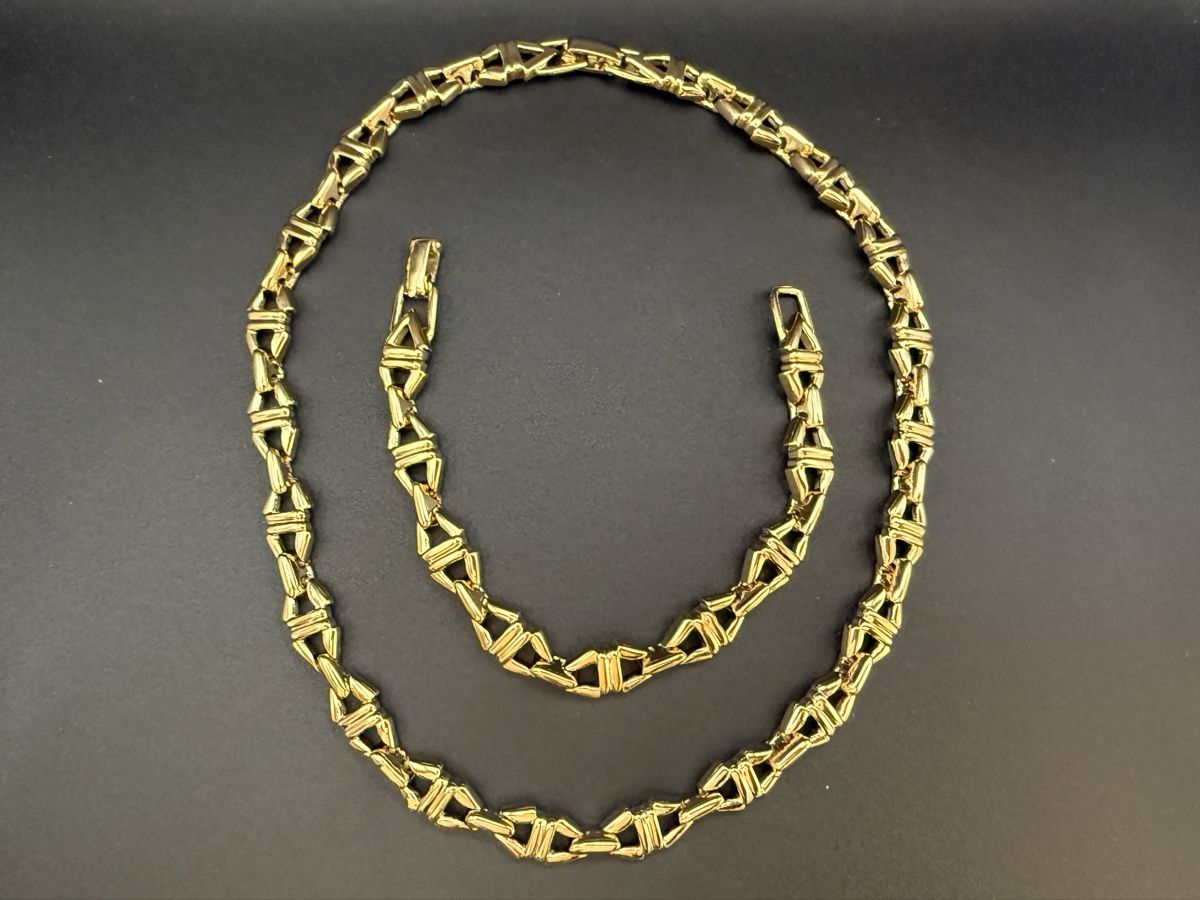 Catenine: Vintage Set: Halskette und Armband – Usato da Lamone venduto da LaCantinaMagica 4