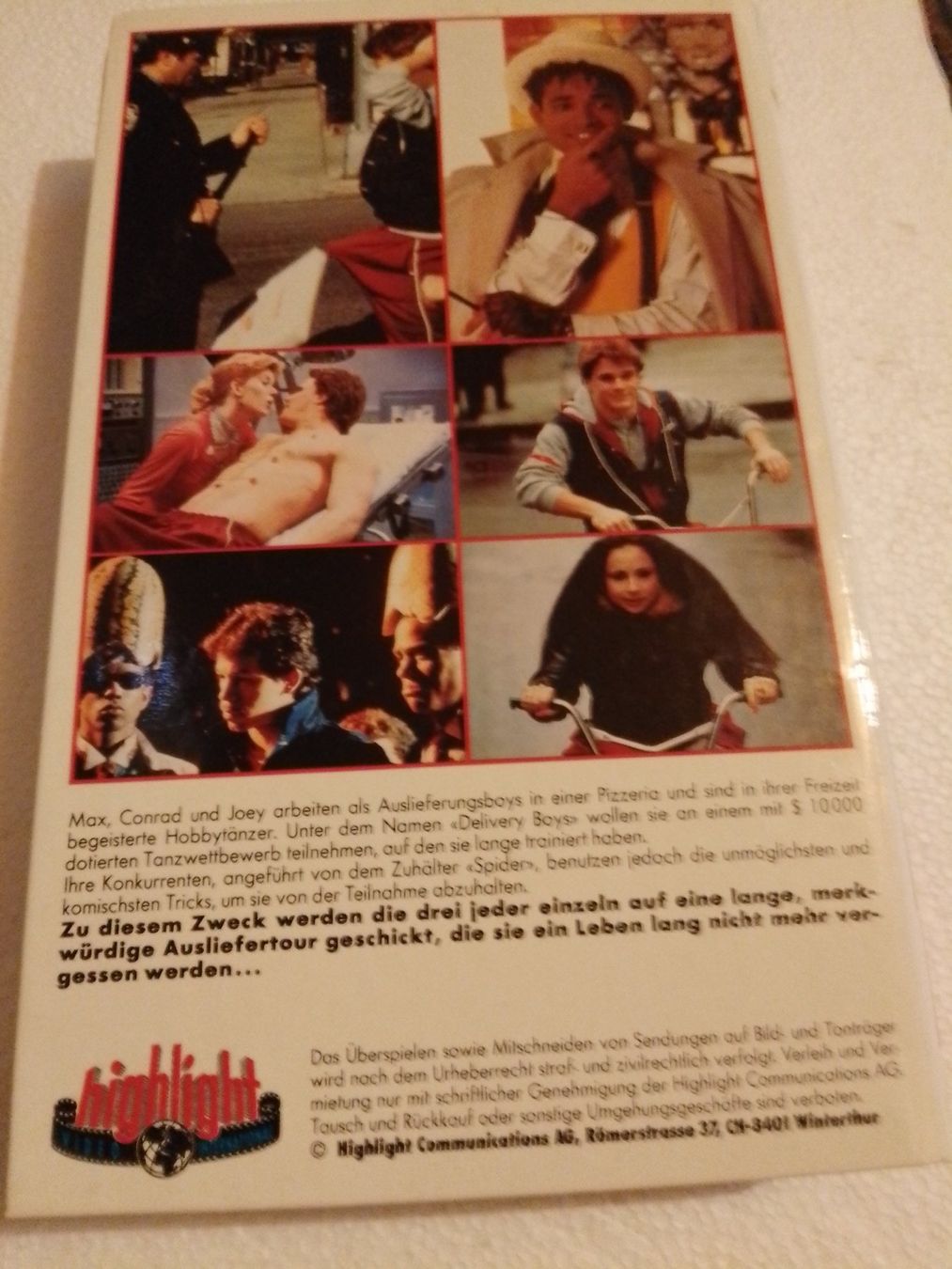 Toutes les VHS: Delivery Boys Highlight Video 6636 VHS – D'occasion à Remetschwil par Privatflohmi 1