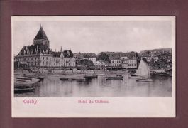 LAUSANNE - Ouchy - Château - carte en relief
