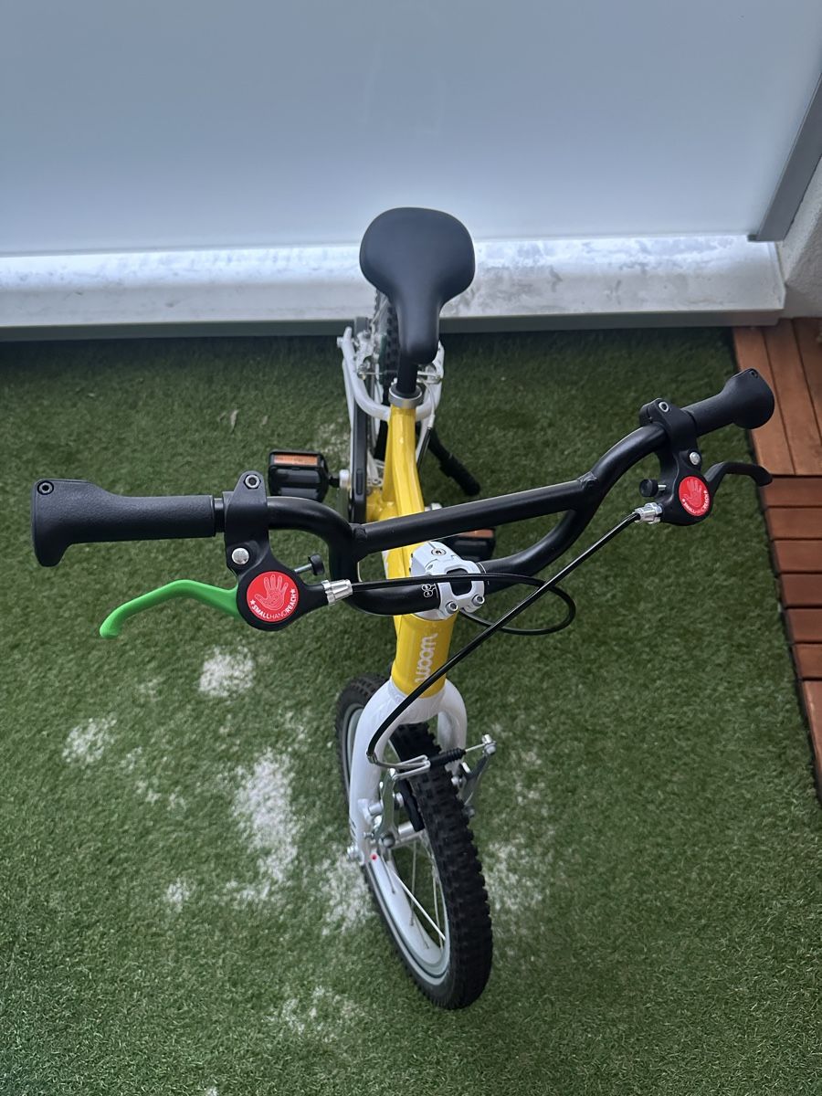 Woom Velos: Woom 2 Kindervelo 14'' gelb – Gebraucht aus Recherswil von Nitschy 2