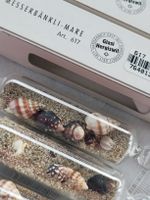 3 Schöne Messerbänke Glasi Hergiswil "Mare"