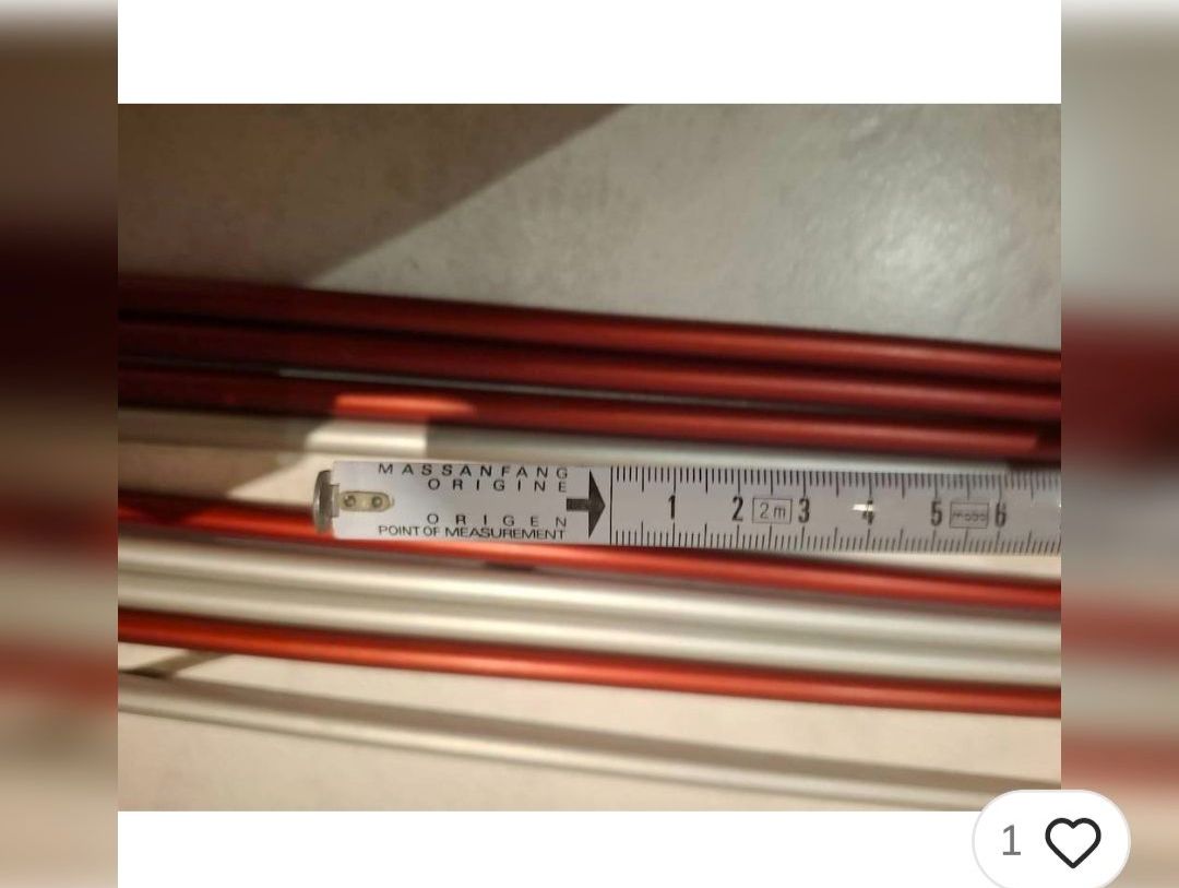 Altro in Scrittura & Disegno: Alter Aluminium Messstab – Usato da Nürensdorf venduto da DANG3REUX 2