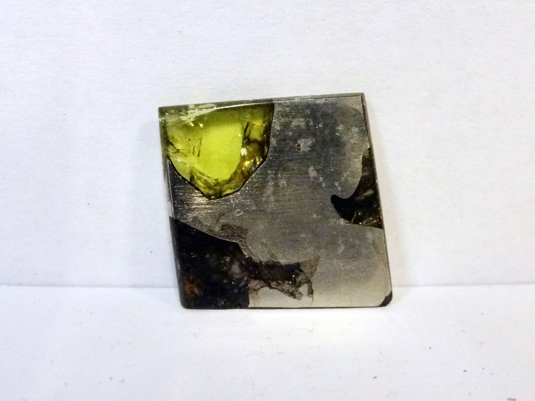 Minerali & Pietre curative: Meteorit PALLASIT Eisen-Stein-Meteorit ESQUEL ARGENTINIEN – Nuovo (secondo la descrizione) da Kerzers venduto da djstarsky73 9