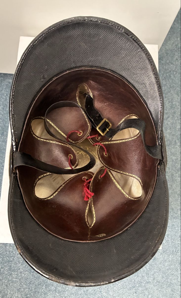 Schweizer Armee Uniformi: Tschako Hptm GR 1898 – Usato da Gutenswil venduto da Antiques77 4