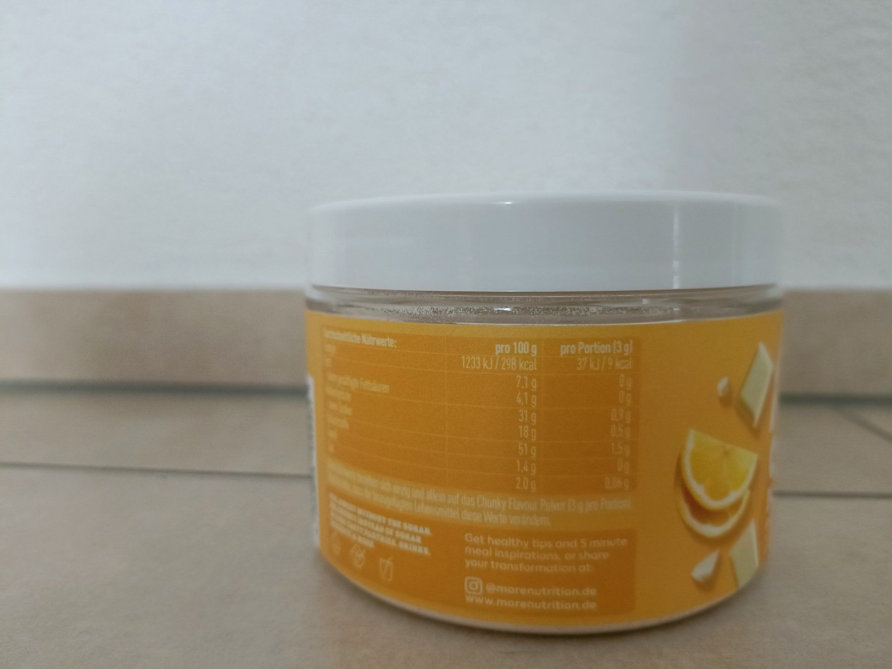 More Nutrition Lebensmittel & Spezialitäten: More Nutrition - Chunky Flavour lemon biscuit & white choc – Neu und originalverpackt aus Rickenbach b. Wil von  2