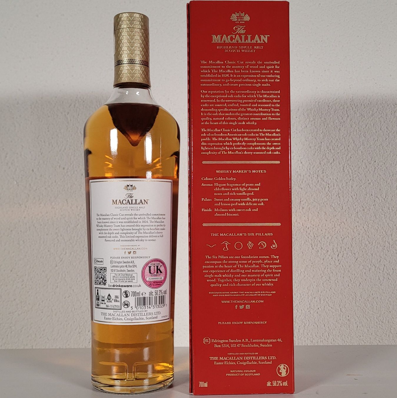Macallan Bevande alcoliche: Macallan Classic Cut 2023 - Top Kondition! – Nuovo e nell'imballaggio originale da Emmetten venduto da lennart.andreas 1