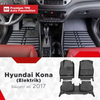 5D Premium Auto Fussmatten Hyundai Kona (Elektrik) ab 2017
