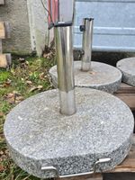 Sonnenschirmständer mit Granitboden und Griff