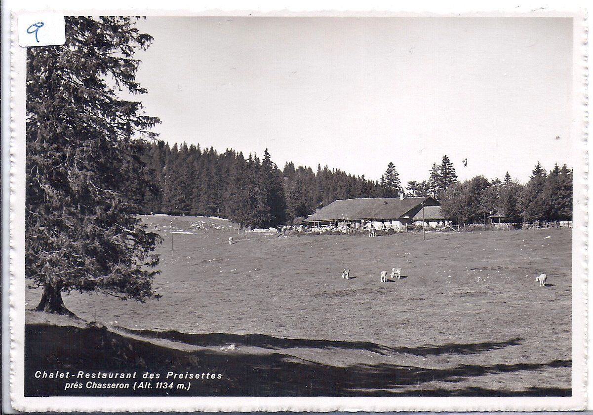 Cartes postales: LES PREISETTES, le chalet restaurant – D'occasion à Les Verrières par Scampi0