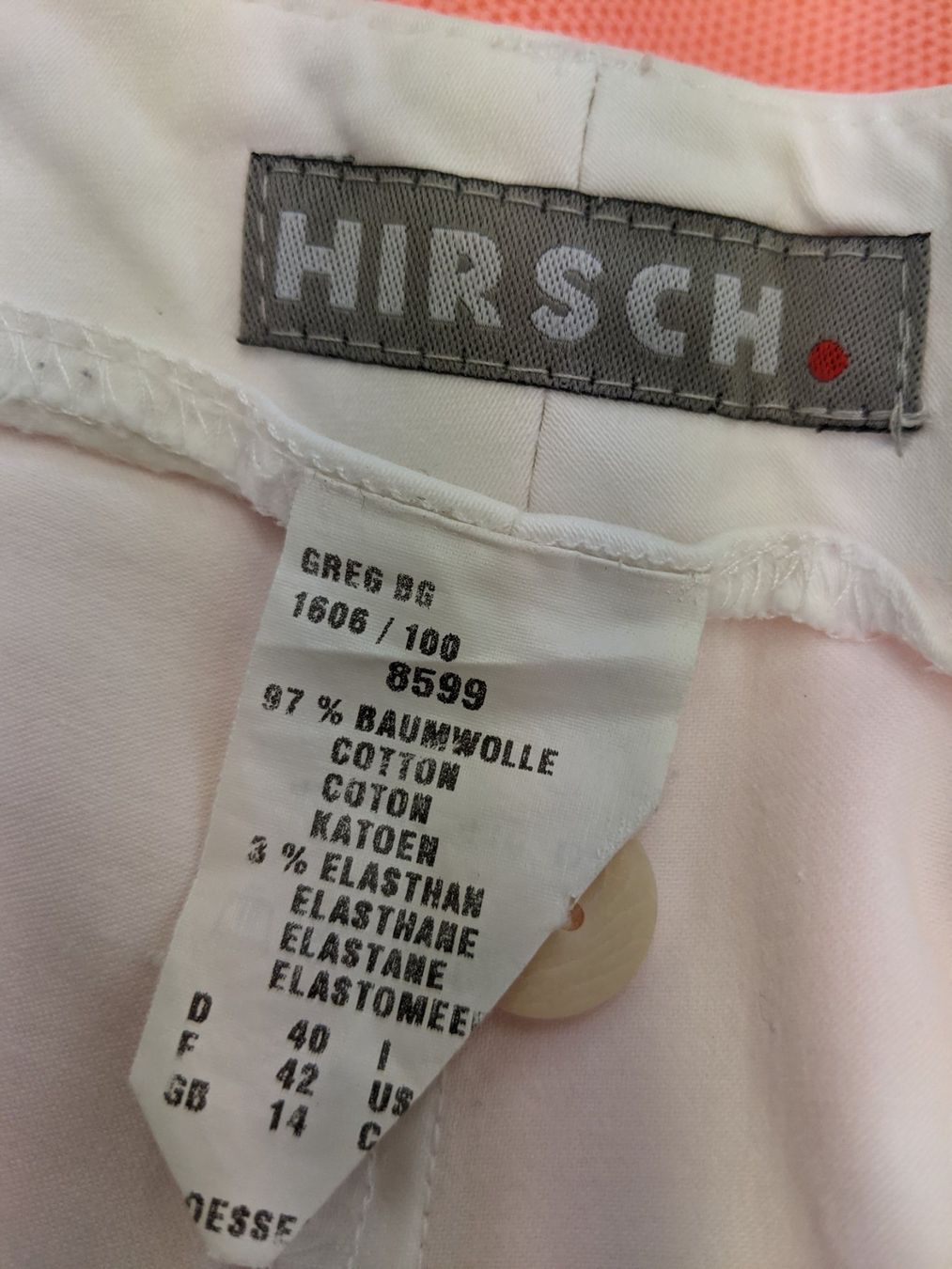 Pantaloni: HIRSCH Damen Hose GR 40 – Usato da Langnau am Albis venduto da Judithsebi 2