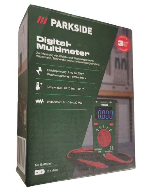 Parkside Misurare: Digital - Multimeter von PARKSIDE – Usato da Wilen b. Wollerau venduto da morethanmusic