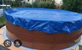 Poolabdeckung und Poolsolarabeckung 