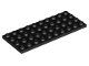 Lego Black Plate 4 x 10 6 Stück