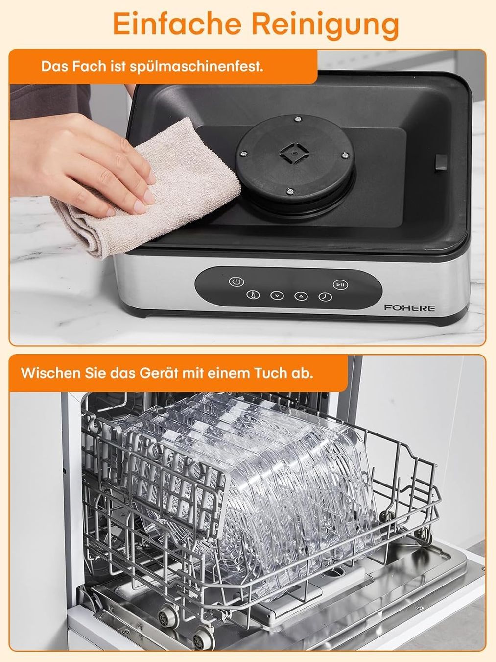 Elettrodomestici da cucina: Dörrautomat 5 Tabletts 420W Timer Edelstahl – Nuovo e nell'imballaggio originale da St. Gallen venduto da sch_zsz7 8