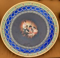 PLAT  EN PORCELAINE, MARQUE CARLSBAD CZECHO- SLOVAKIA
