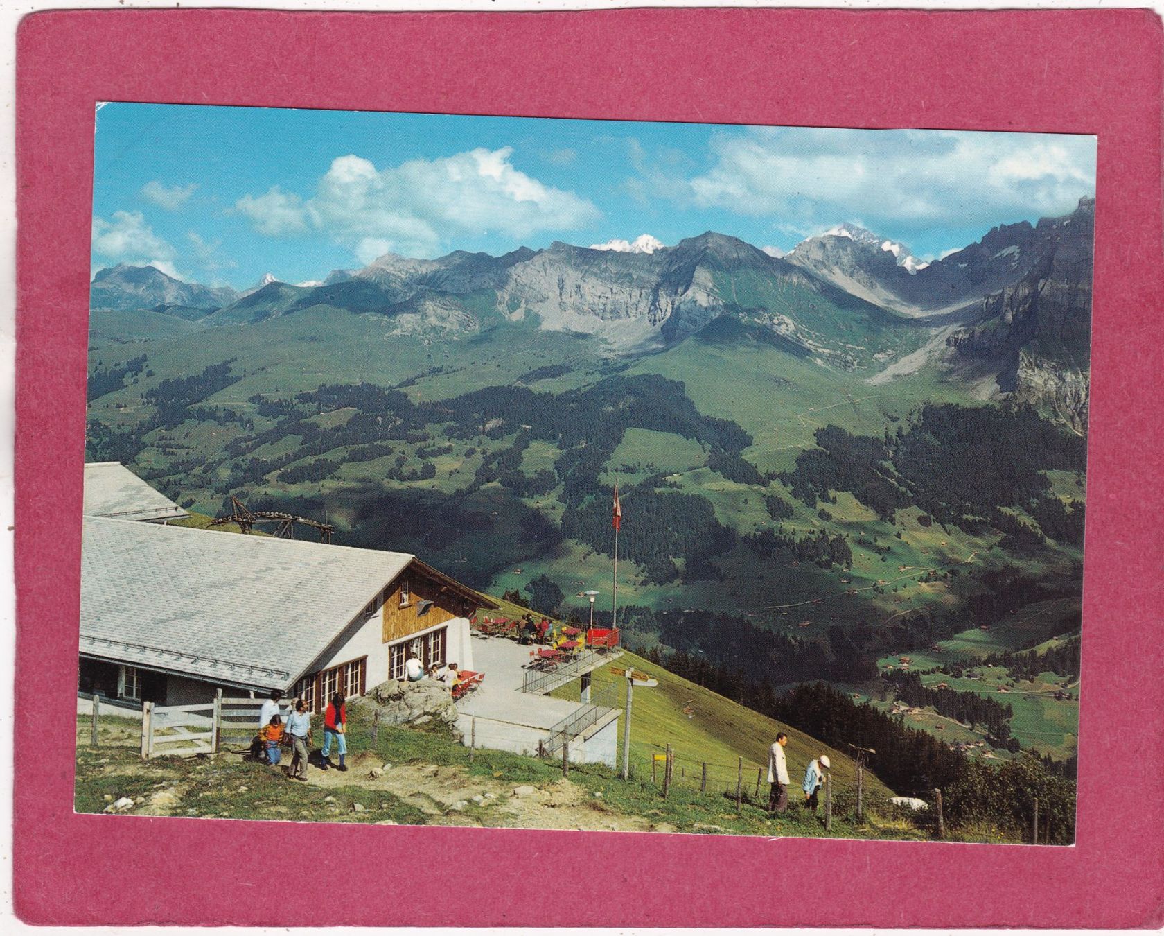 Cartoline postali: Adelboden Schwandfeldspitz – Usato da Herisau venduto da Lisegrat2008