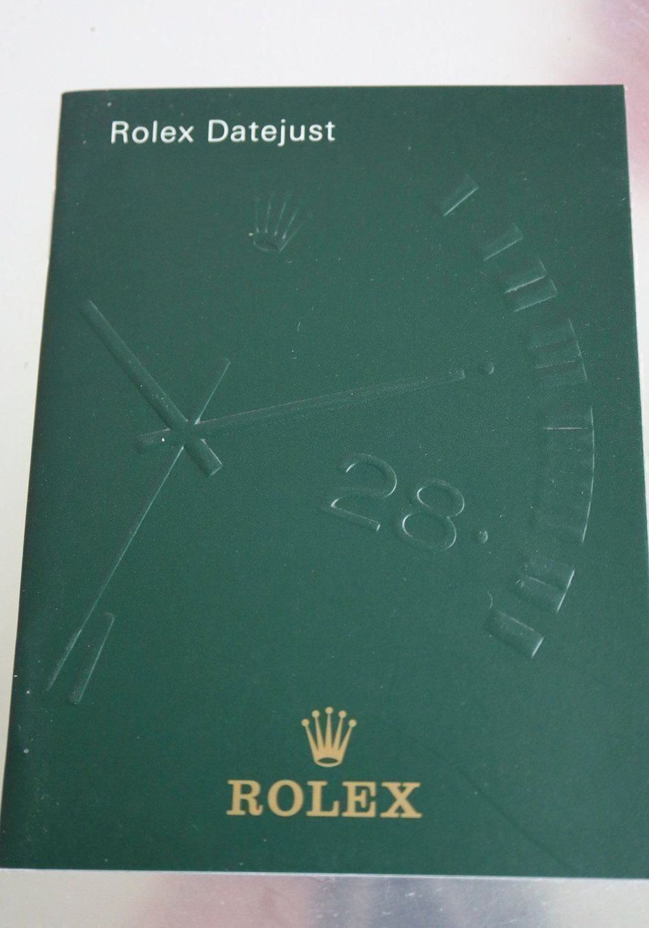 Rolex Orologi: ROLEX BOOKLET DATEJUST - DEUTSCH – Usato da Ipsach venduto da Selbstabholer
