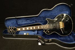 Burny RLC-105S Sustainer with Floyd Rose - Black - Case