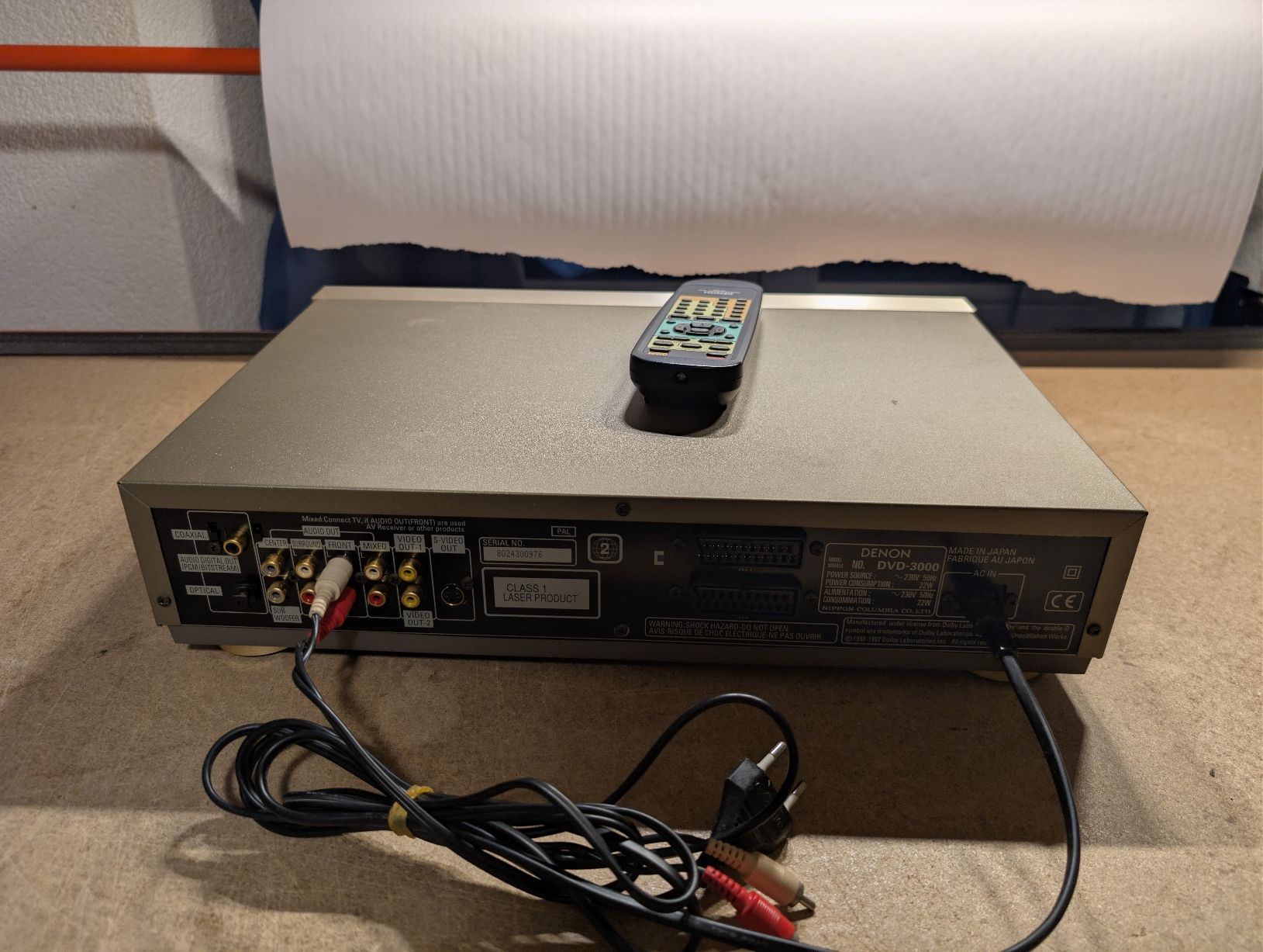 Tutti i DVDs: Denon DVD 3000 Gerät – Usato da Laupen ZH venduto da Zmoewe 1