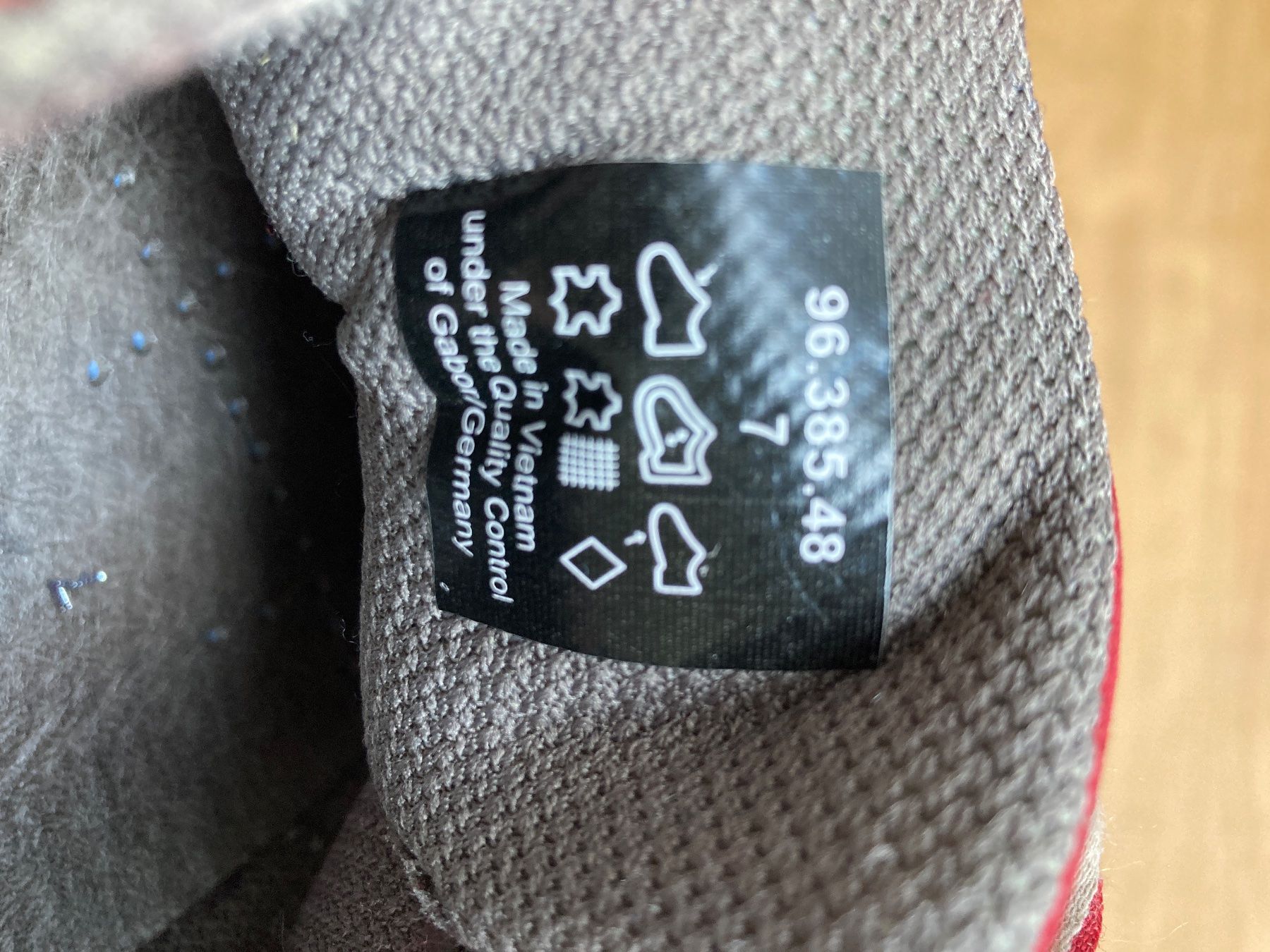 Gabor Scarpe da donna: Gabor Sneaker, Gr. 7 (40), rot – Usato da Zürich venduto da Juveanti 4