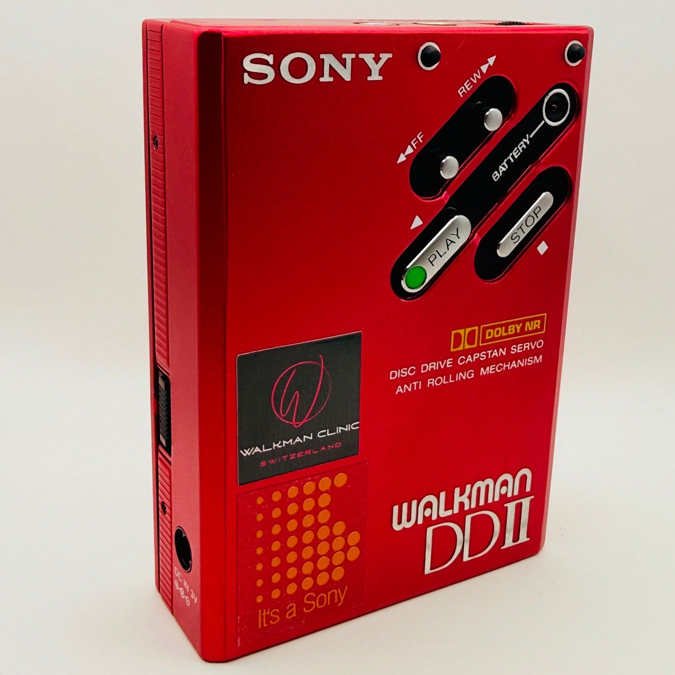 Sony Lettore multimediale portatile: Sony Walkman WM-DDII rot #314 – Usato da Vorderthal venduto da WalkmanClinic 2