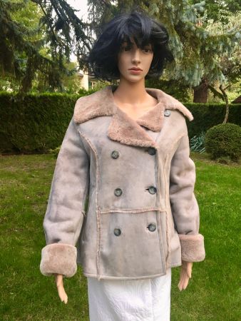 Veste Gant en mouton retourné