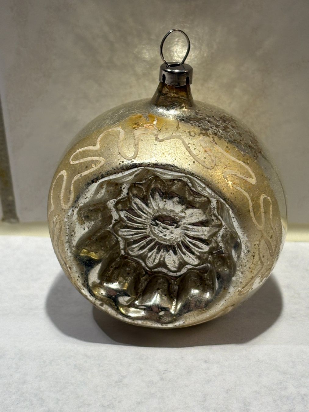 Tutte le decorazioni: Antike Reflex Weihnachtskugel, silberfarben – Usato da Gossau/ZH venduto da amazonas66 1