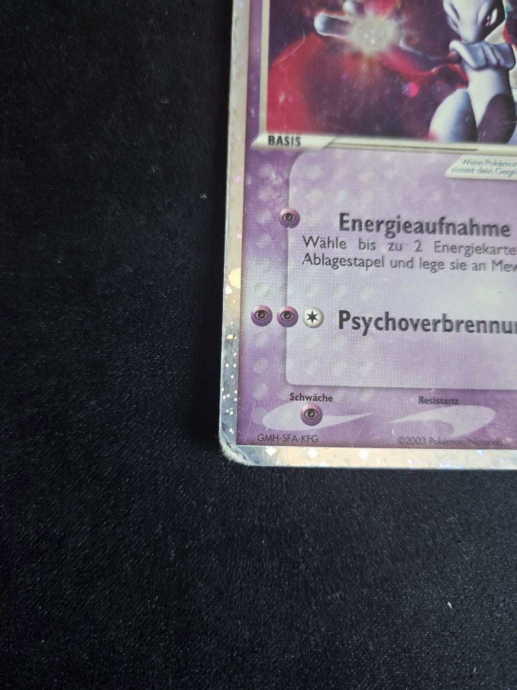 Pokémon Carte collezionabili: Mewtu ex 101/109 EX Rubin & Saphir – Usato da Bäch SZ venduto da dar_cd2k 3
